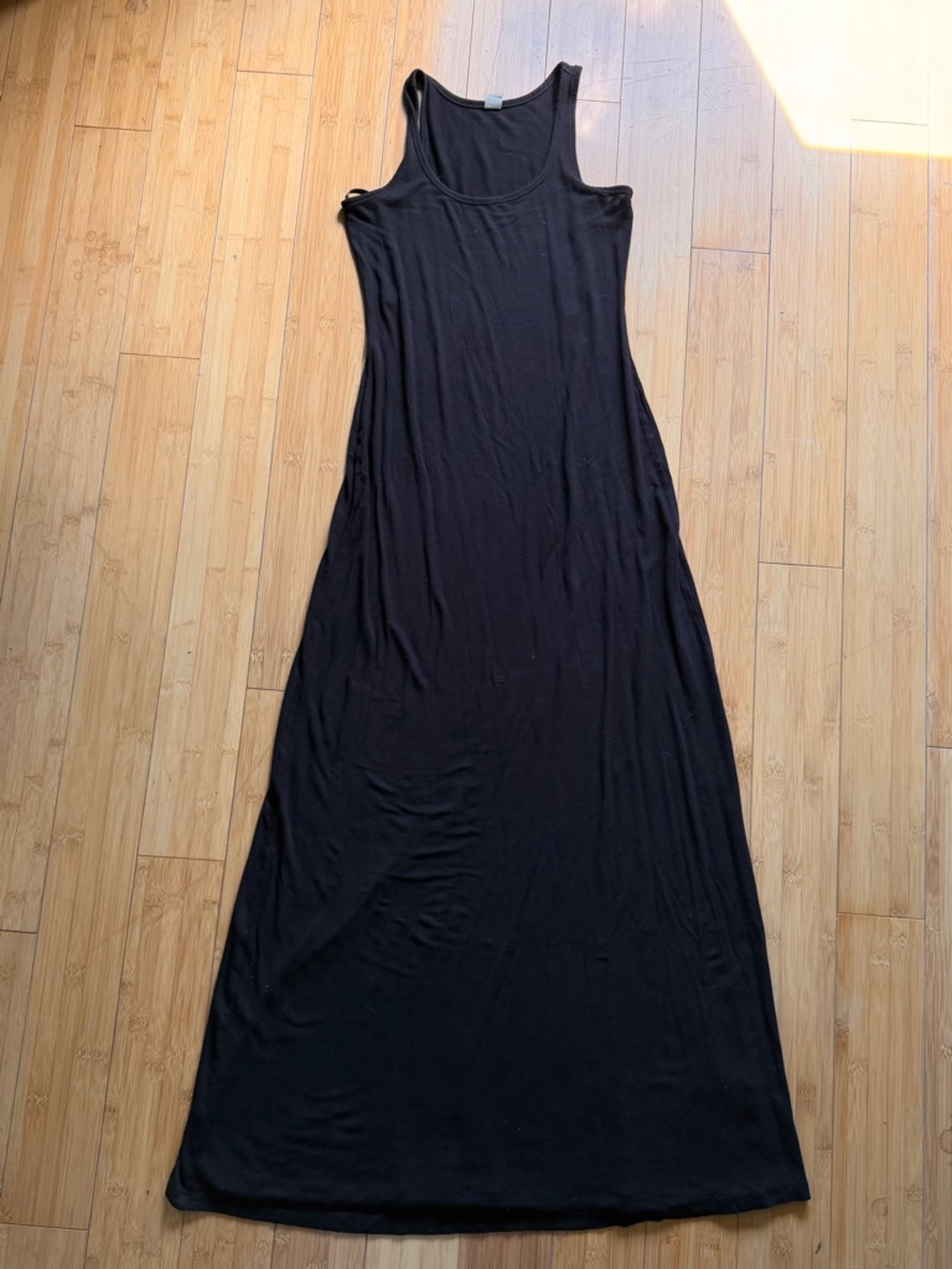 Old Navy Black Sleeveless Tank Maxi Dress